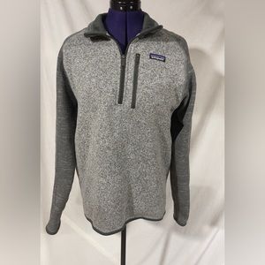 Men’s Patagonia Med fleece pullover quarter zipper